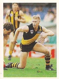 1991 Select AFL Stickers #195 Matthew Knights Front